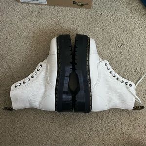sinclair doc martens white